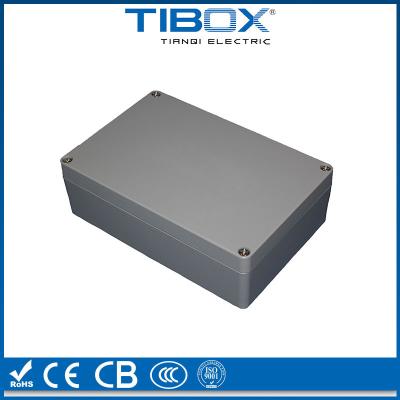 China AISI 12 DIN 1725 Standard Junction Box New Aluminum Waterproof Box Design Cheap Price Extruded Aluminum Distribution Box for sale