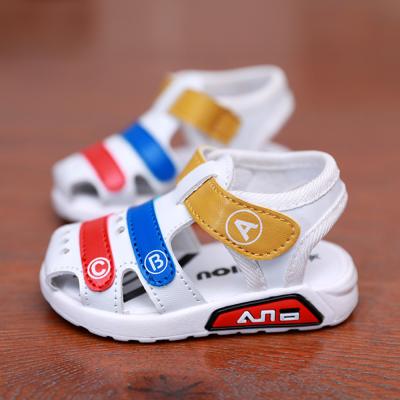 China 2020 Good Quality Unisex Summer Toddler Infant Warm Breathable Baby Boy Shoes Waterproof Anti-skid Breathable Sandals for sale