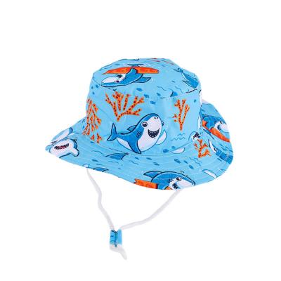 China 2021 Summer Cartoon Image New Child Lovely Fisherman Children Sun Bucket Hats for sale