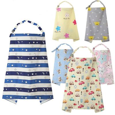 China Eco-friendly Colorful 100% Cotton Breastfeeding Nursing Cover For Mother for sale