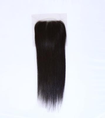 China HD Lace Closure 4*4 Straight Swiss Transparent Lace Closure Brown Lace Up Closure 5*5 for sale