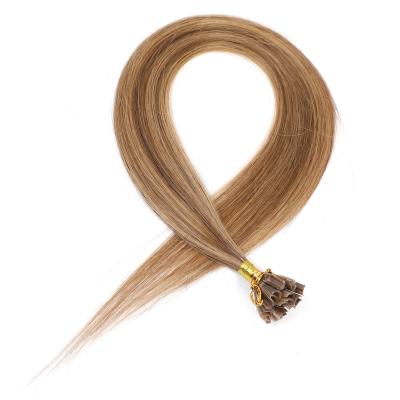 China Wholesale Price Straight Cuticle Aligned Virgin Remy Russian Human Hair Full U Tip Different Color Hair Extension for sale