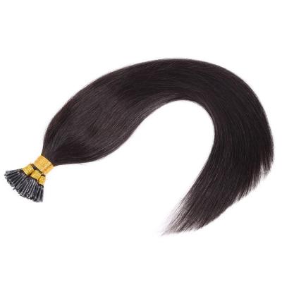 China Wholesale Straight Unprocessed Italian Keratin I Tip Brazilian Virgin Cuticle Aligned Hair Extensions Hair for sale