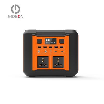 China Type C 80000mAh Portable High Power Power Station Solar Power Generator For Camping for sale