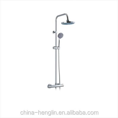 China With High Quality Wall Mounted Thermostatic Slide Bar Bathroom Bath Shower Kits for sale