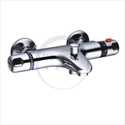 China Without Slide Bar Oval Bath Shower Mixer Thermostatic Faucet for sale