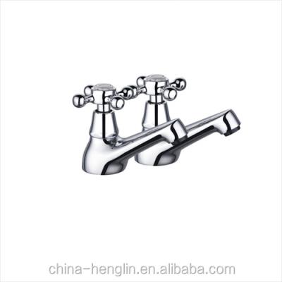 China Metered Taps Pair Basin Taps UK Hot&Cold Tap Taps for sale