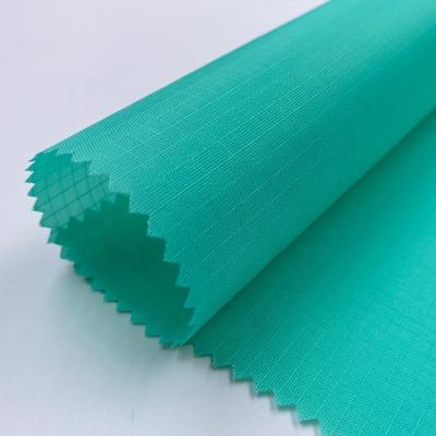 China Waterproof PA Coated Ultralight Waterproof Fabric 0.5CM*0.5CM Ripstop Outer Fabric For Making Tents Kites for sale