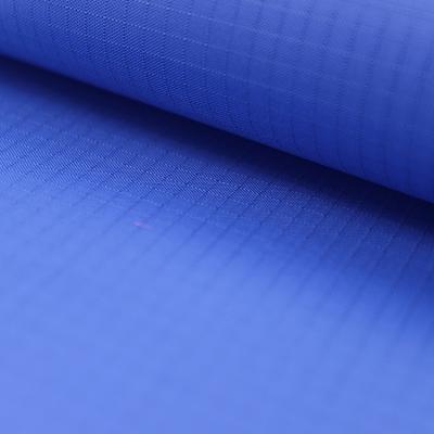 China Waterproof Ripstop Taffeta PU Coated Waterproof Roll Curtain Fabric Polyester for sale