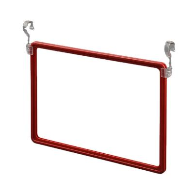 China Plastic Promotion Customized Price Frame A4 Poster Frame Picture Frame Supermarket Price Frame for sale