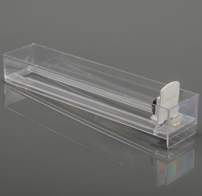 China Plastic Shelf Pusher Shelving System Display Size New Custom Design For Supermarket Bottle Beverage Spring Loaded for sale