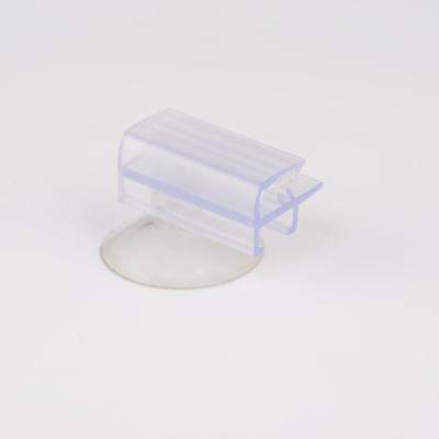 China Durable Clear Plastic Sign Holder Hiplastics Label Holder Display Sign Holder For Store Promotion for sale