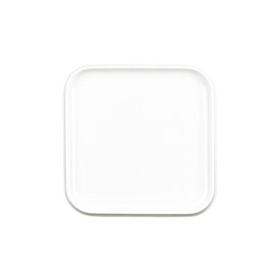 China China Manufacturer Supply Sustainable Hotel Directly Custom Design Ceramic Square Dinner Plate for sale