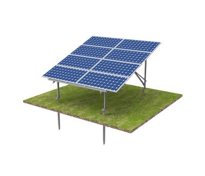 China Factory direct sale solar power panel rack steel ground drawing steel solar system for sale