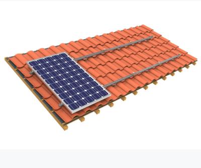 China Good Performance On S Anti-Corrosion Cheap Solar Tile Roof Solar Panel Mounting Power System for sale