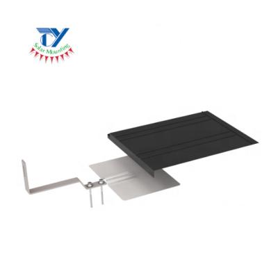 China Easy Install Installation Solution Solar Panel PV Tile Roof Flat Hook With Replacement Tile Roof Racking System for sale