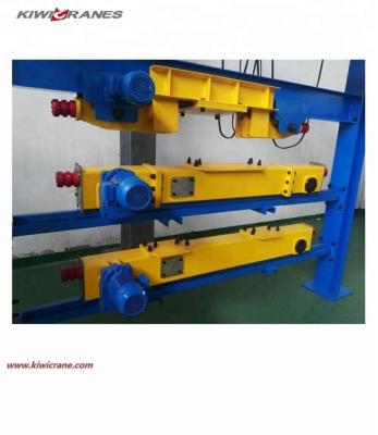 China Bridge Crane Overhead Crane End Carriage for single girder EOT crane,suspension crane end carriage /wheel block/end truck for sale