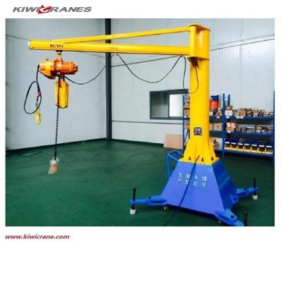 China Jib Crane Workshop Indoor Mobile Lifting Jib Crane Small for sale