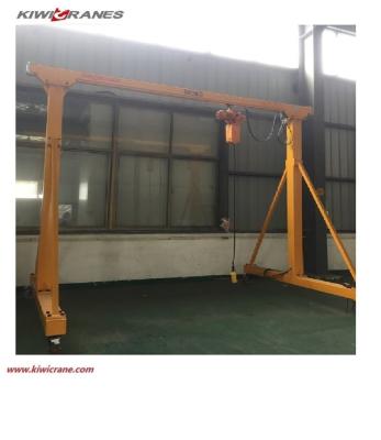 China Gantry Crane Finely Processed Mobile Gantry Crane 2 Ton For Indoor Workshop 2000kg for sale