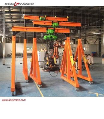 China Gantry Crane China Factory Manufacturer 2 Ton Mini Electric Mobile Height Adjustable Gantry Crane Good Price for sale