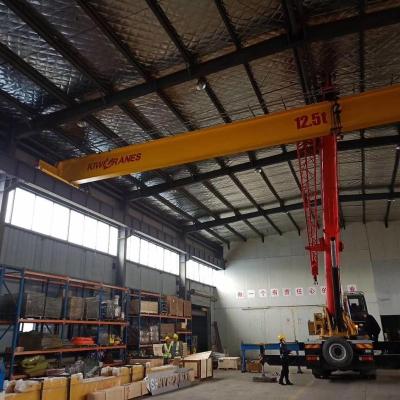 China Portal Type Bridge Crane Double Girder Bridge Crane 20 Ton 10 Ton 22.5m With European Design End Trolley for sale