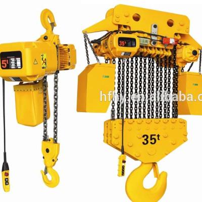 China Electric Chain Hoist Chain Block 5000kg CE Certificate Normal Working Environment China Factory for sale