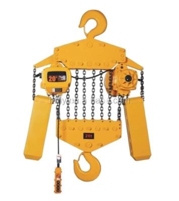 China Garment Shops Electric Chain Hoist With Motorized Trolley 10ton for sale