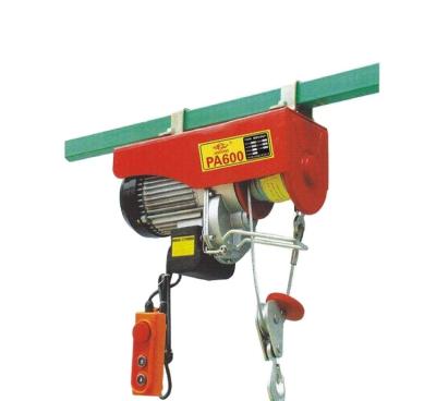 China Mini Type Electric Wire Rope Hoist Winch 600kg Lifting Goods China Manufacturer For Sale for sale