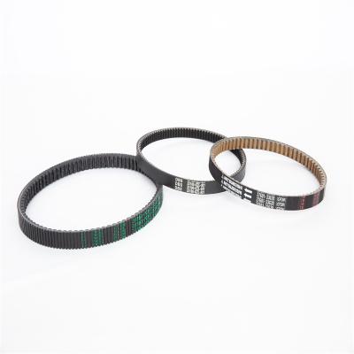 China Durability Transmission Belt With Toothed Laminated Belt Motorcycle Belt Manufacturers Supply for sale