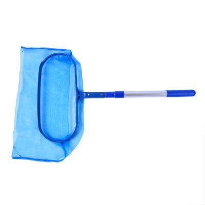 China Swimming Pool Saving Pool Leaf Skimmer Net with 4 Feet Adjustable Telescopic Pole for sale