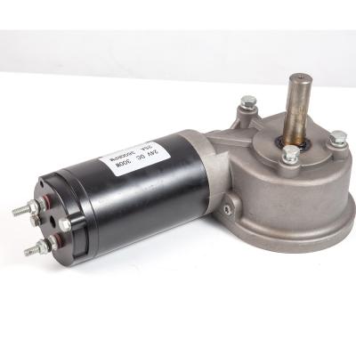 China dripproof worm reducer gear motor dc motor 78ZYJ used for truck canopy for sale