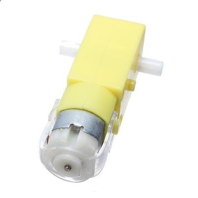 China Electronic DC 3V - 6V Dual Shaft Gear Motor TT Products Motor For Smart Chassis Car for sale