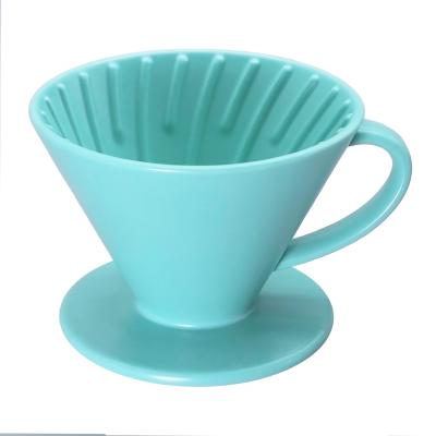 China DHPO 2021 Newest Design Viable Customized v60 Ceramic Coffee Filter Cup Spout Custom Coffee Spout Pour for sale