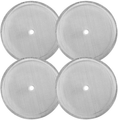 China High Quality Minimalist DHPO 4 Pack French Press Replacement Filter Screen, Fine 4 Inch Stainless Steel Wire Mesh For 1000ml /34oz /8 Cup for sale