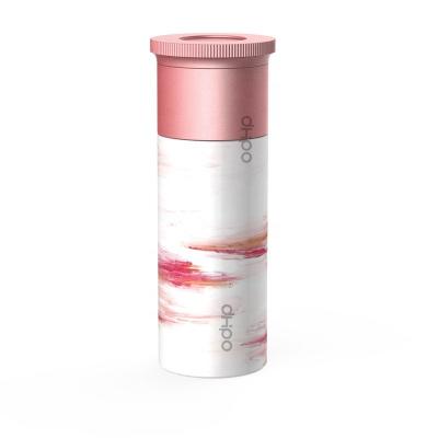 China DHPO Sustainable Rose Porcelain Insulated Mug with Tea Infuser for Valentine's Day for sale