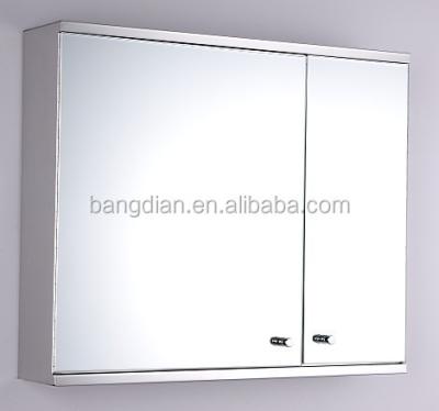 China 2-Face Stainless Steel Bathroom Mirror Cabinet for sale