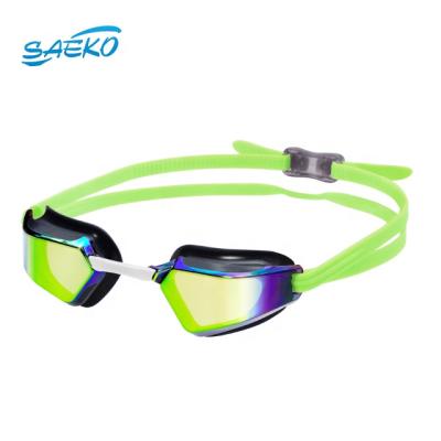 China Swedish Racing SAEKO Anti Fog Anti Fog Competition Adult And Teenager Swimming Goggles for sale