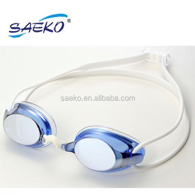 China Racing Swim Goggles SAEKO Racing Competitive Swimming Goggles For Indoor Swimming And Training for sale