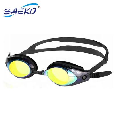 China SAEKO Mirror Fitness Prescription Swim Goggles Prescription Swim Goggles for sale