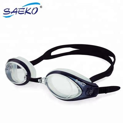 China Fitness Design SAEKO Patent Anti Fog Swimming Goggles No Leakage Stylish Advanced Adult Teenager for sale