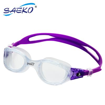 China SAEKO Anti Fog Polarized Professional Water Sport Goggles Swims Eyewear Large for sale