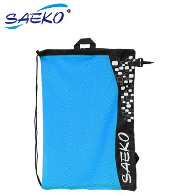 China Recyclable Swimming Accessories - Durable Multi Function Drawstring High Quality Swim Mesh Bag for sale