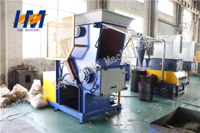 China Dual Shaft Shear Plastic Waste Shredding Machine Microcomputer Automatic Control for sale