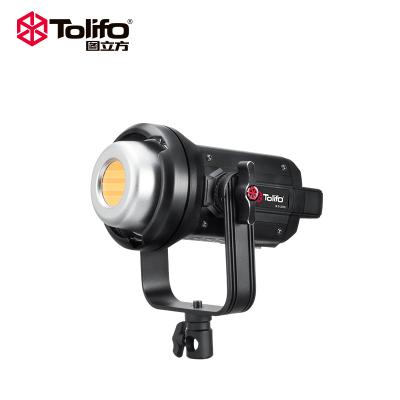 China Tolifo Professional Battery Provided 3200k To 5600k 120W Continuous COB LED Video Studio Light SK-D1200BL for sale