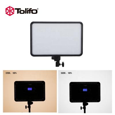 China Tolifo Ultra Thin Photography Lamp PT-F60B High Power 60w LED Studio Visual Light for sale