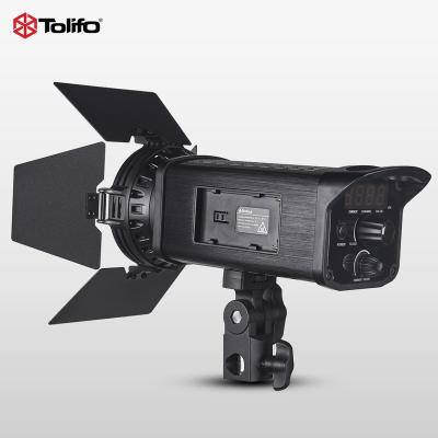 China Studio Photography High Brightness LED Tolifo FL-60S COB COB Video Light With 99 Channels 2.4G Radio Remote Control FL-60S for sale