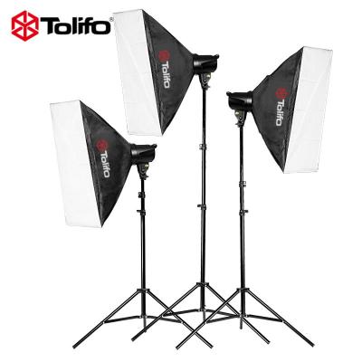 China Tolifo Portable Photo Studio Instant Lighting Camera Kit with Tripod Stand Softbox Accessories T-80B for sale