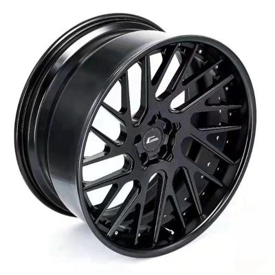 China Fine Quality Aluminum Alloy Concave Deep Plate Car Forged Wheels for sale