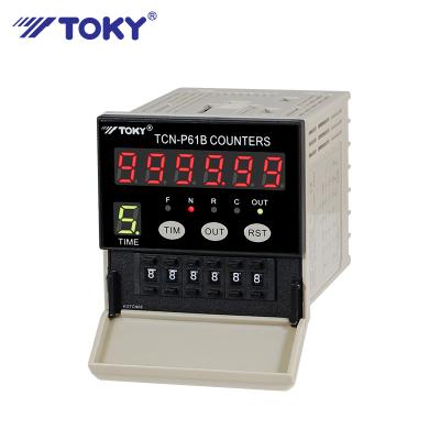 China Digital Position Indicator Preset 6 Digit Electric Digital Meter Counter 72H*72W for sale