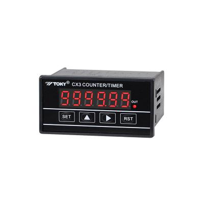 China Led Display 6 Digital Pulse Counter Totalizer Digital Counter For Power Press CX3C-PS61A for sale